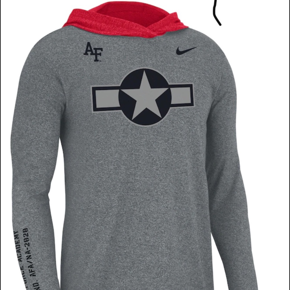 Nike Air Force Falcon Red Tails long Sleeve Hoodie